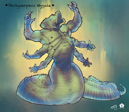 Pachyserpens Mygale
